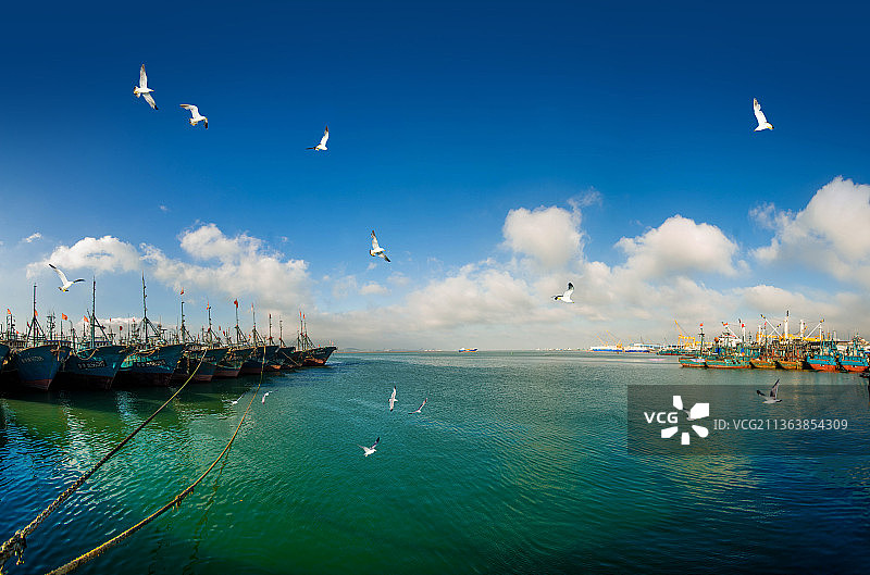 山东威海赤山风光图片素材