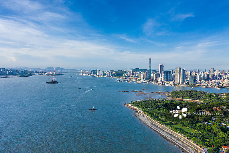 厦门城市风光图片素材