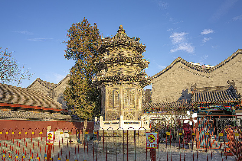 白云观 全真教 道教 丘处机 庙会 北京图片素材