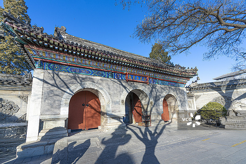 白云观 全真教 道教 丘处机 庙会 北京图片素材