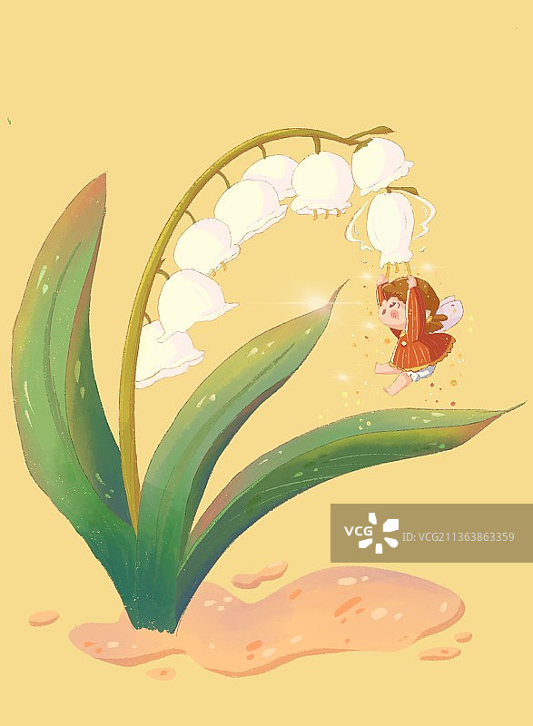 铃兰花图片素材