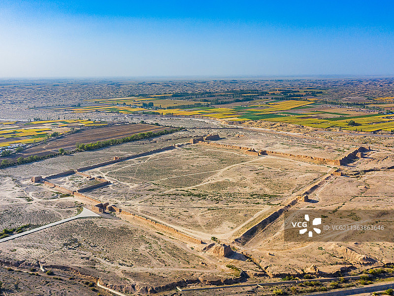 高台骆驼城图片素材