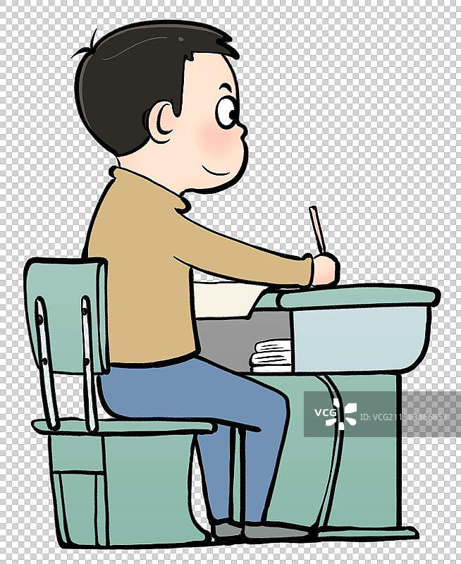学生答卷图片素材