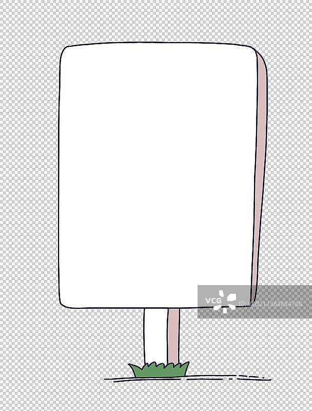 元素：空白的通知栏图片素材