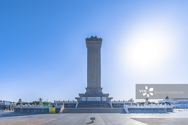 天安门广场 天安门 华表 石狮 升旗 人民英雄纪念碑 人民大会堂 中国国家博物馆 纪念堂图片素材