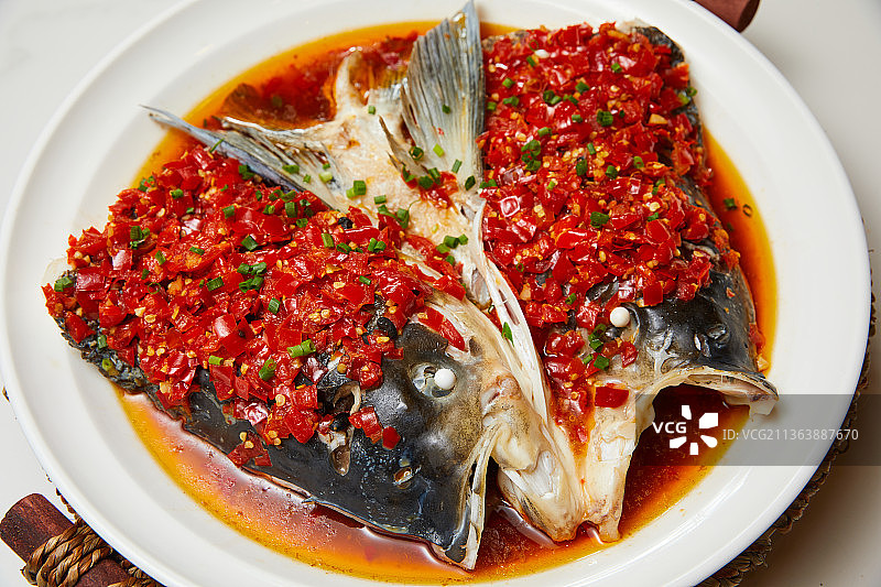 剁椒鱼头图片素材