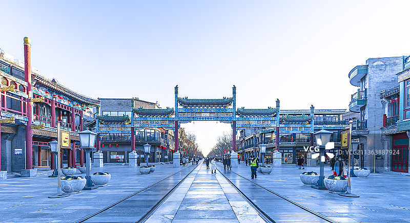 前门  正阳门  北京  箭楼  前门火车站  铁路博物馆  大栅栏  商业街  人民大会堂图片素材