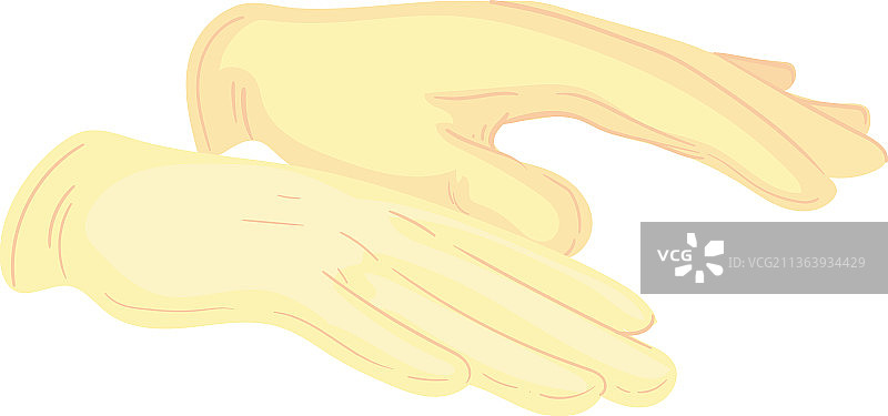 清洁手套设计图片素材