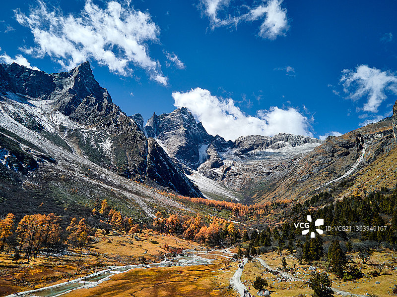 毕棚沟风光图片素材