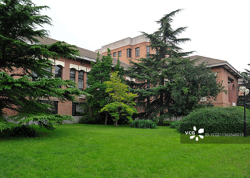 清华大学校园图片素材