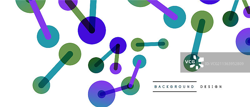 线点连接几何抽象图片素材