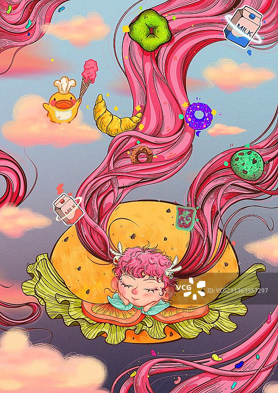 插画场景图片素材