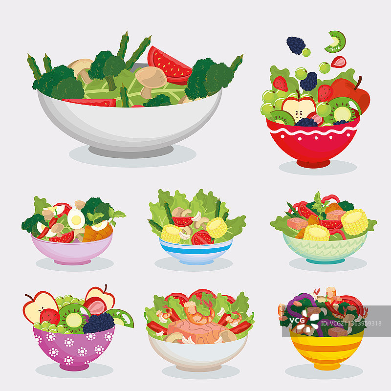 八碗健康食品图片素材