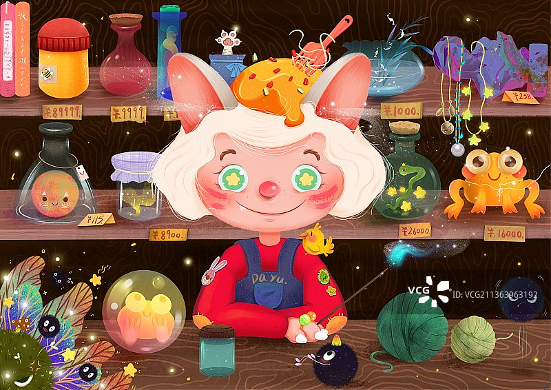 插画场景图片素材