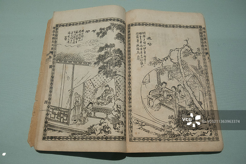 北京中国国家博物馆绘图长生殿传奇清代图片素材