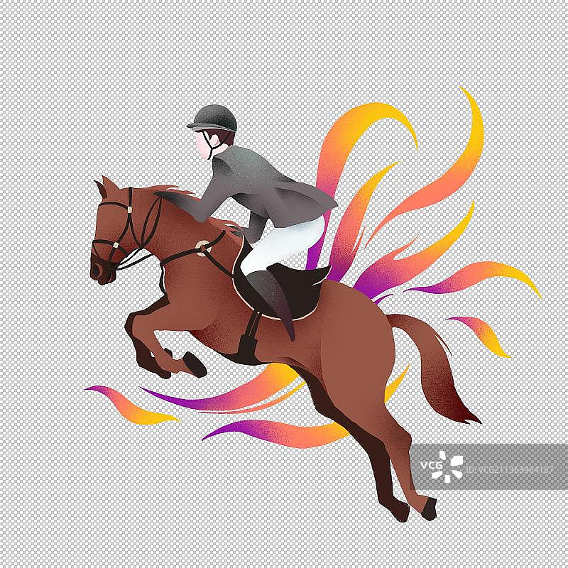 抽象运动体育项目马术图片素材