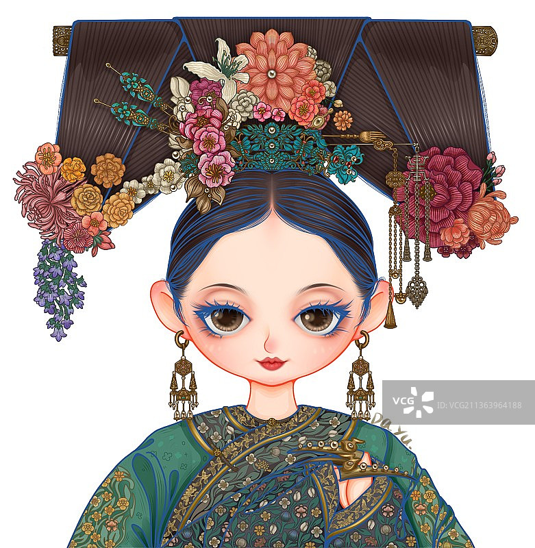 古装插画系列人物图片素材