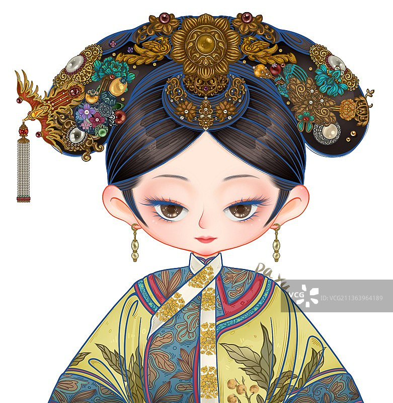 古装插画系列人物图片素材