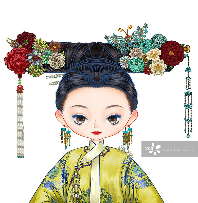 古装插画系列人物图片素材