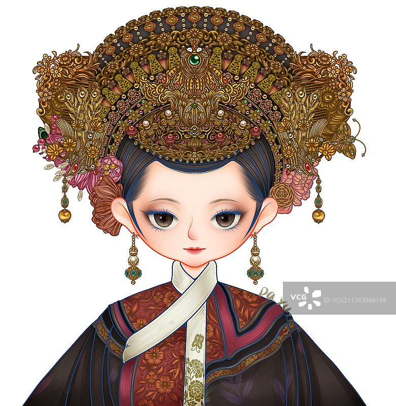 古装插画系列人物图片素材