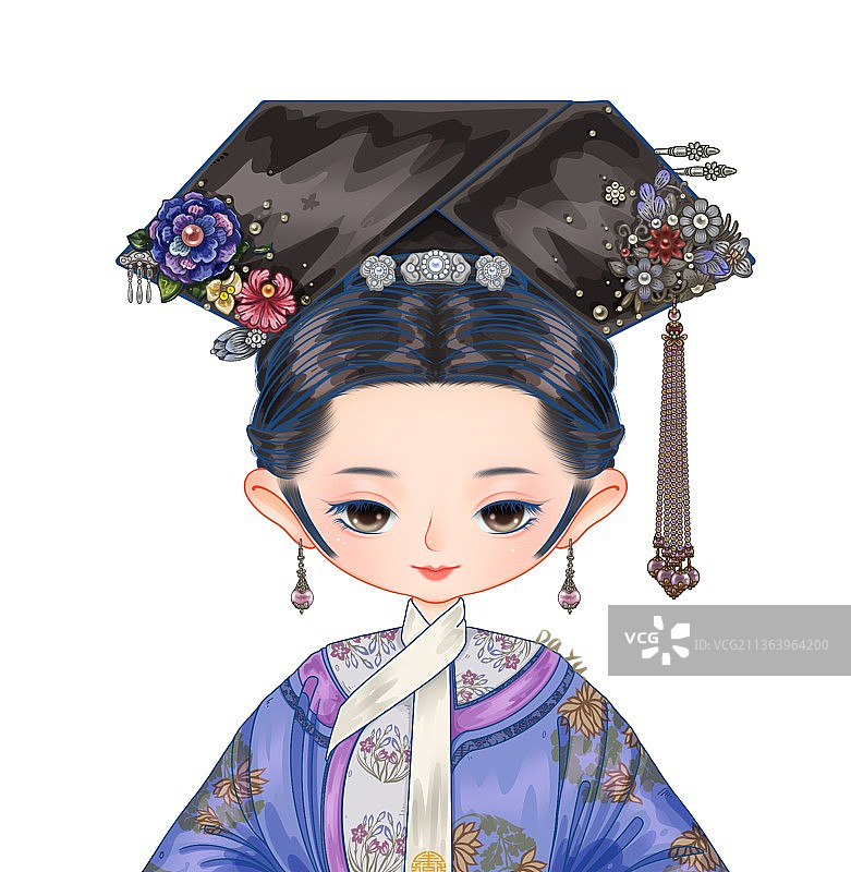 古装插画系列人物图片素材