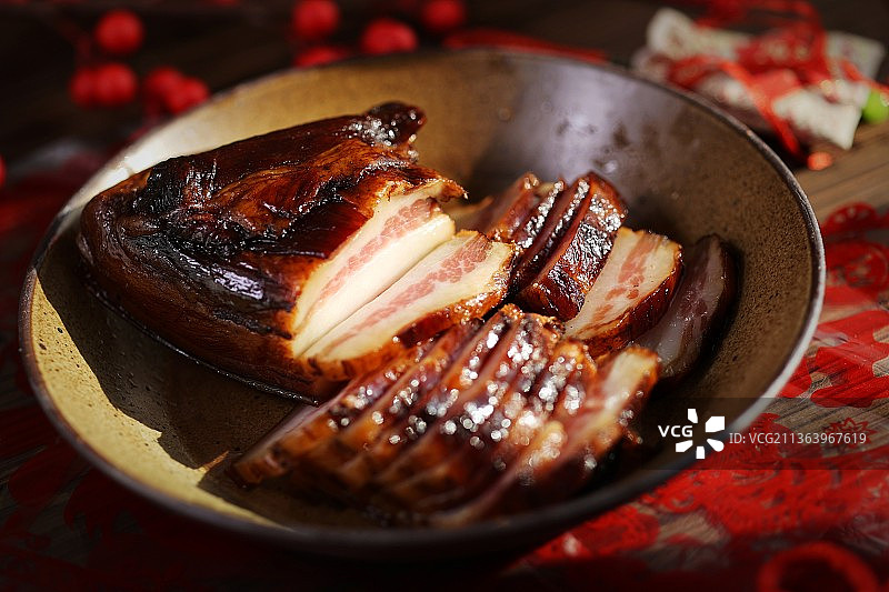 新年腊肉图片素材