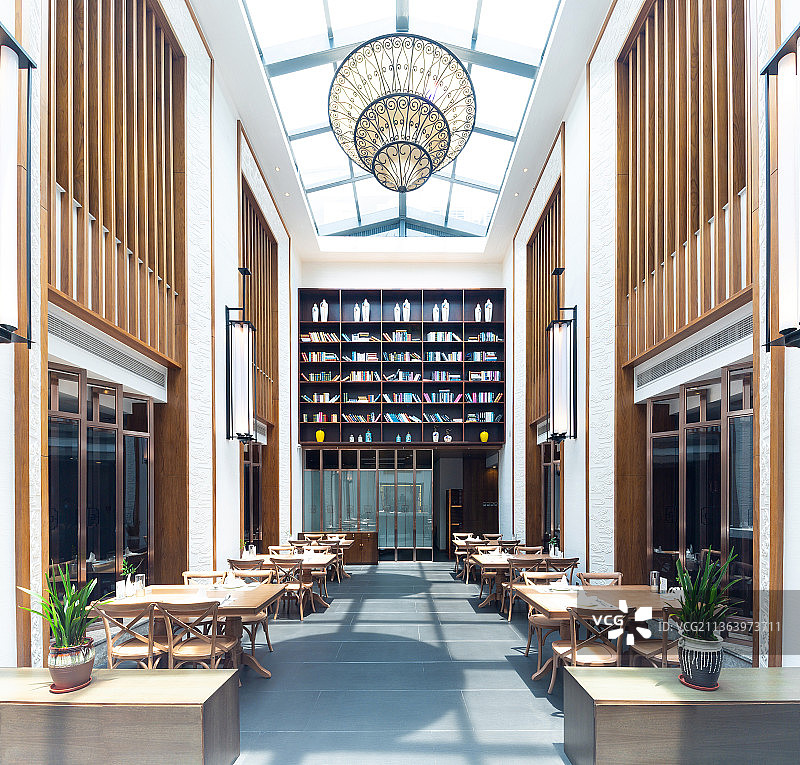 精品酒店早餐厅图片素材