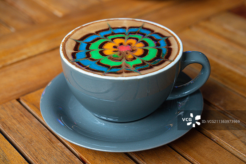 花式咖啡（咖啡拉花）图片素材