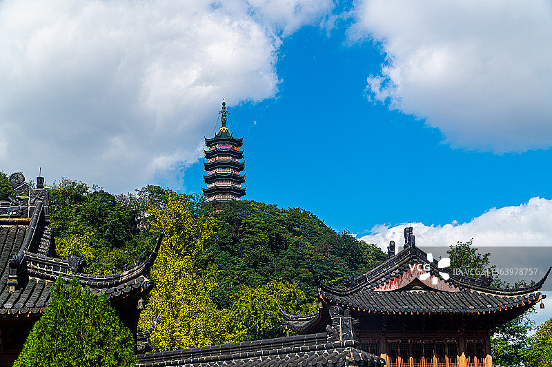 镇江焦山公园自然景观图片素材