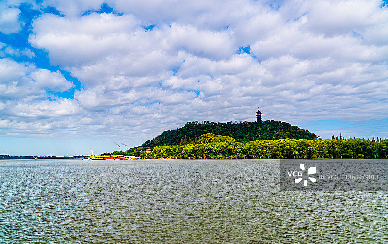镇江市焦山公园自然景观图片素材