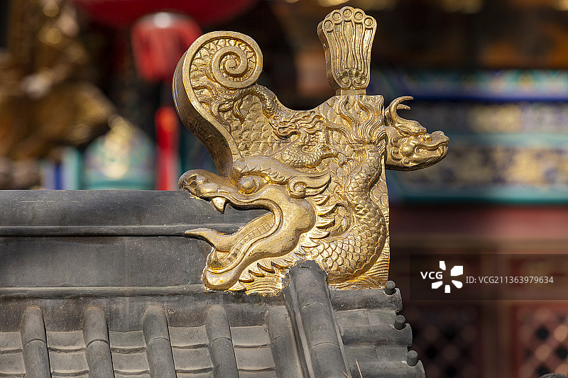 门头沟，白瀑寺图片素材