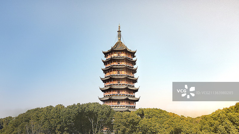 苏州北寺塔图片素材