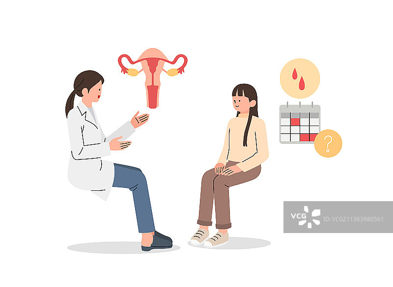 妇产科检查图片素材