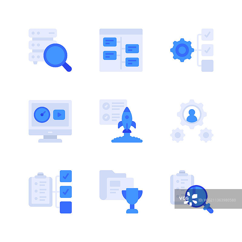 商务图标系列图片素材