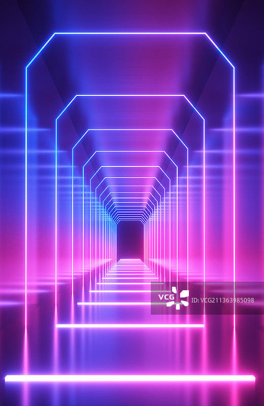 酷炫科技C4D场景图片素材