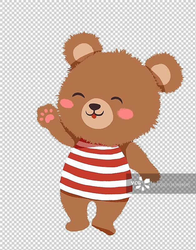 可爱卡通小熊图片素材