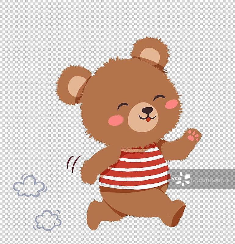 可爱卡通小熊图片素材