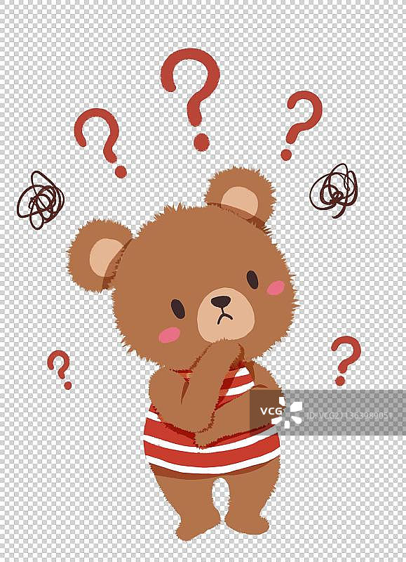 可爱卡通小熊图片素材