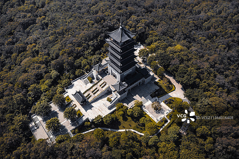 佛山礌岗公园魁星阁图片素材