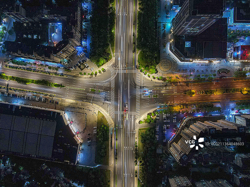 昆山长江路萧林路交叉口图片素材