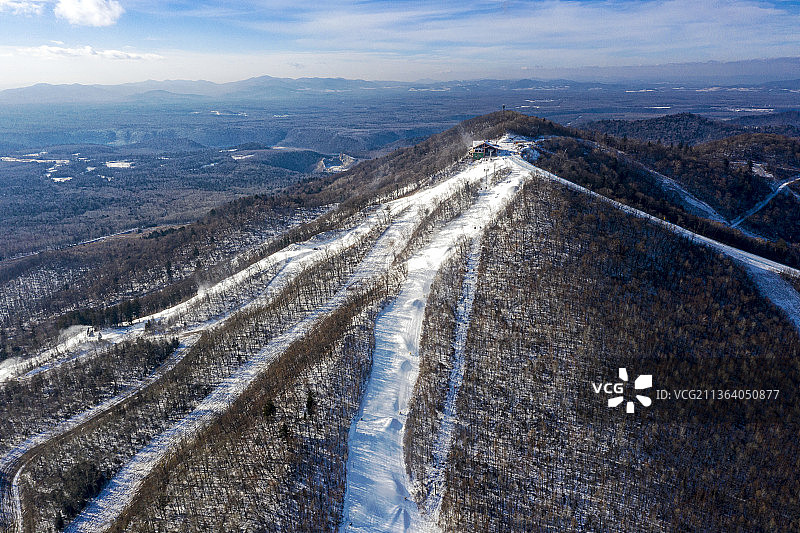 长白山万达小镇图片素材