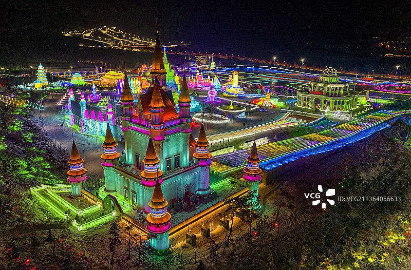 长春冰雪新天地图片素材