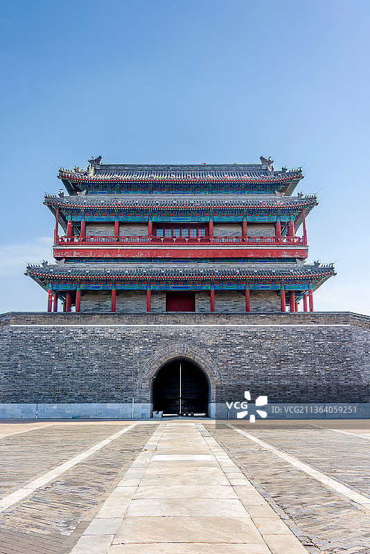 中国北京永定门图片素材