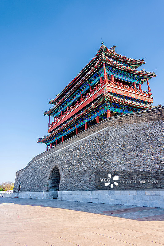 中国北京永定门图片素材