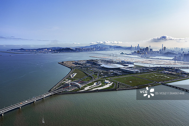 港珠澳大桥口岸图片素材