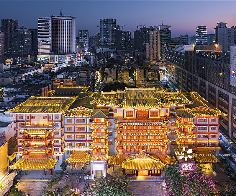 广州大佛寺图片素材