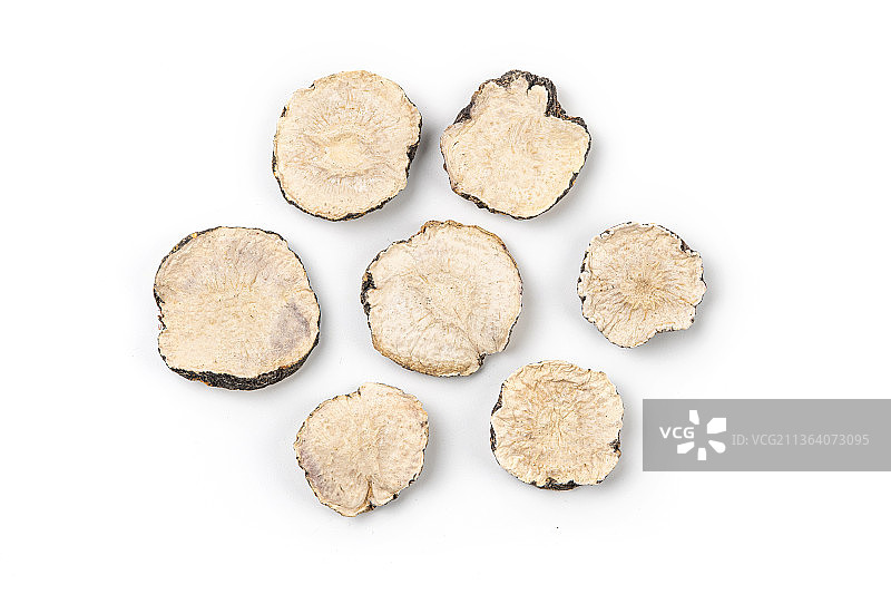 黑玛卡切片图片素材