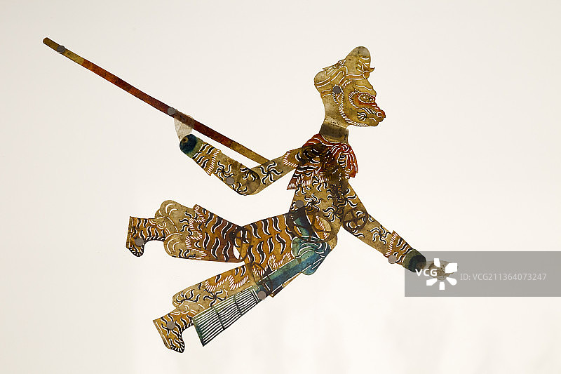 民间传统手艺皮影戏猴子图片素材