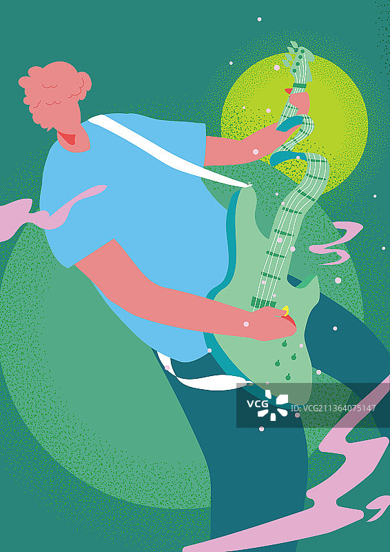 贝斯手图片素材