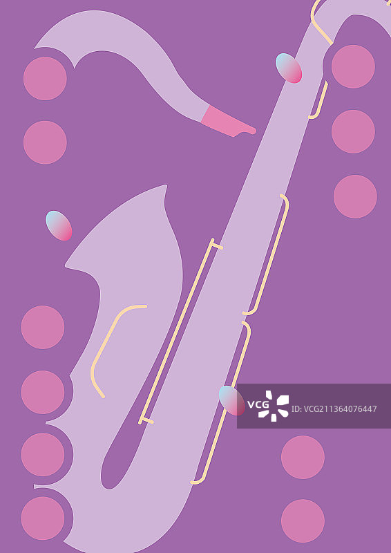 几何 萨克斯图片素材